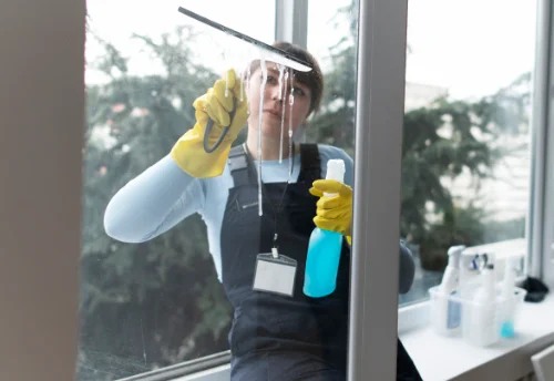 Nettoyage de vitres intérieures et extérieures à Carolles
